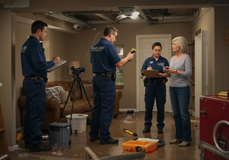 Water Damage Assessment and Insurance Documentation process in Franklin, PA